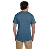 Hanes Men's Denim Blue 5.2 oz. 50/50 EcoSmart T-Shirt