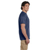 Hanes Men's Heather Navy 5.2 oz. 50/50 EcoSmart T-Shirt