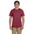 Hanes Men's Heather Red 5.2 oz. 50/50 EcoSmart T-Shirt