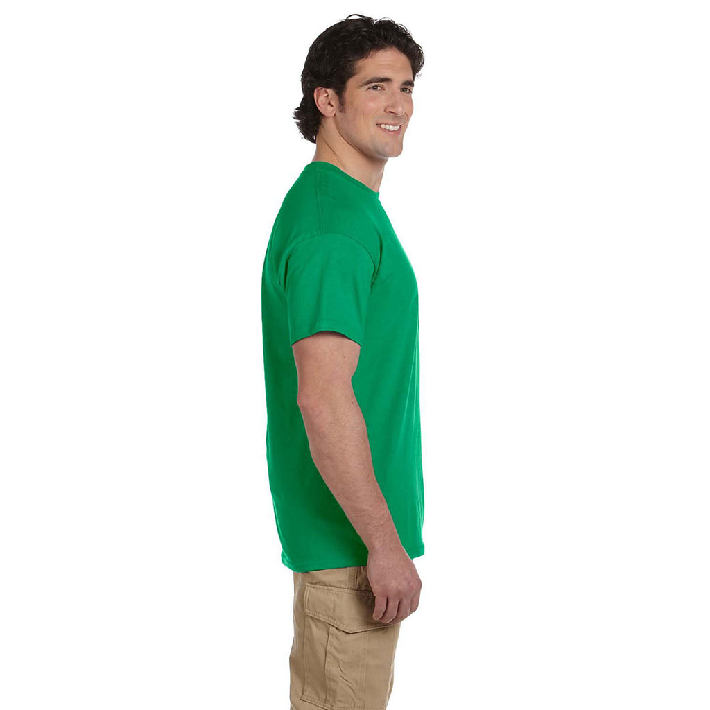Hanes Men's Kelly Green 5.2 oz. 50/50 EcoSmart T-Shirt