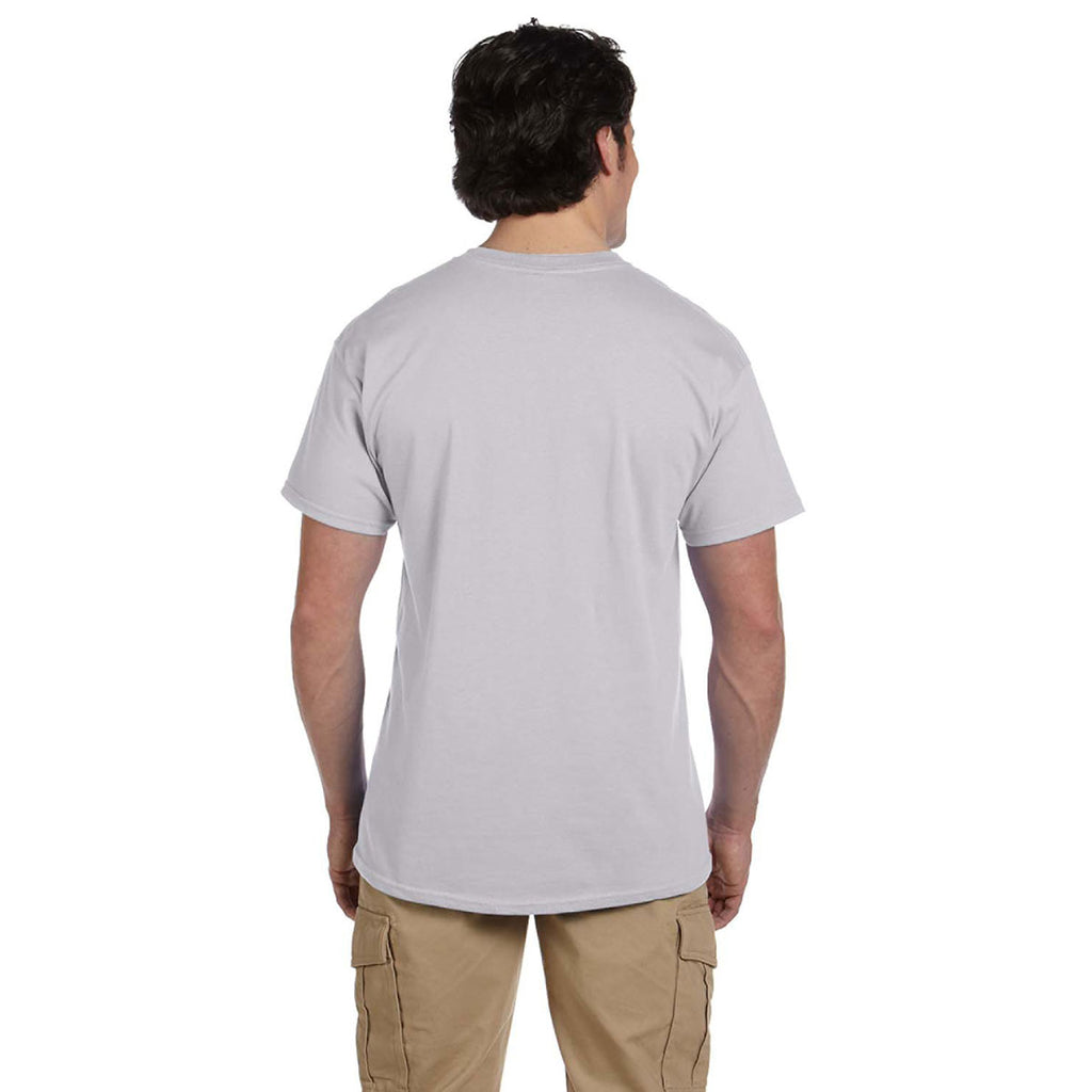 Hanes Men's Light Steel 5.2 oz. 50/50 EcoSmart T-Shirt