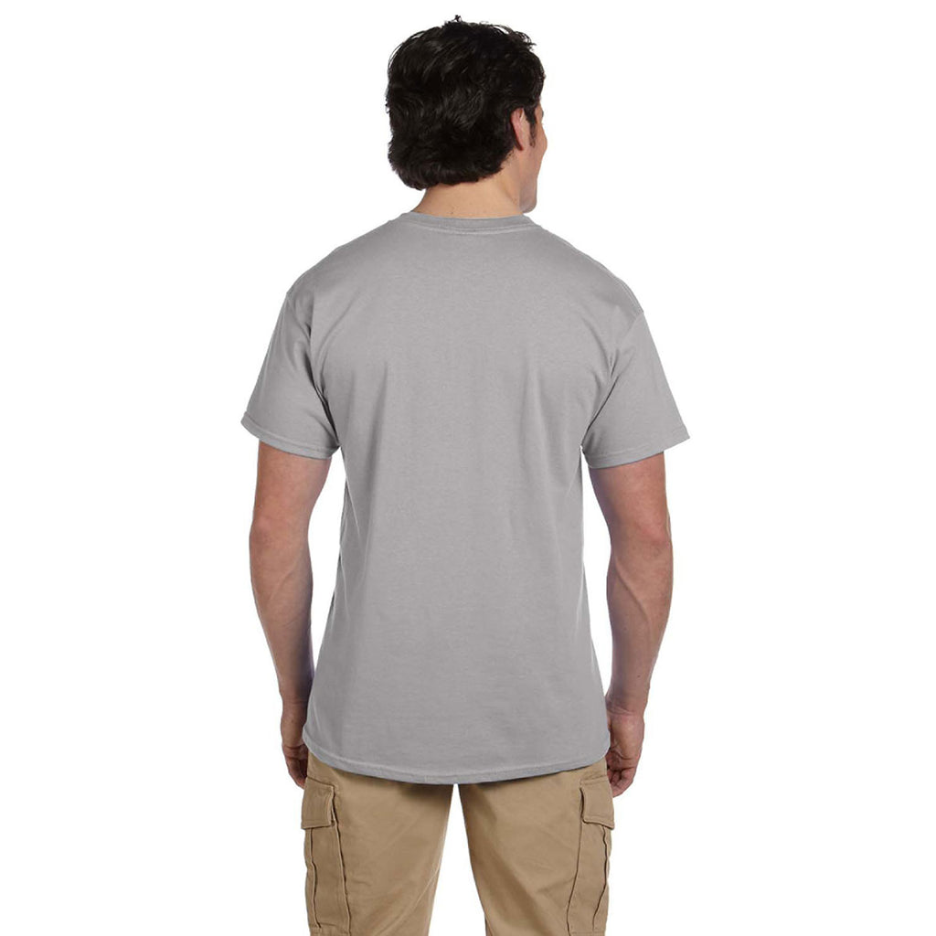 Hanes Men's Oxford Grey 5.2 oz. 50/50 EcoSmart T-Shirt