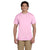 Hanes Men's Pale Pink 5.2 oz. 50/50 EcoSmart T-Shirt