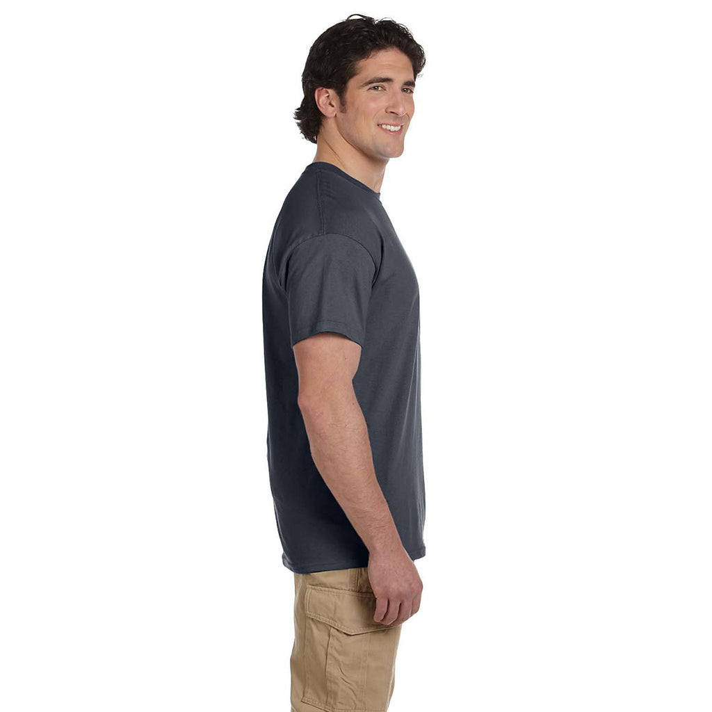Hanes Men's Smoke Grey 5.2 oz. 50/50 EcoSmart T-Shirt