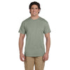 Hanes Men's Stonewash Green 5.2 oz. 50/50 EcoSmart T-Shirt