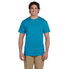 Hanes Men's Teal 5.2 oz. 50/50 EcoSmart T-Shirt