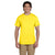 Hanes Men's Yellow 5.2 oz. 50/50 EcoSmart T-Shirt