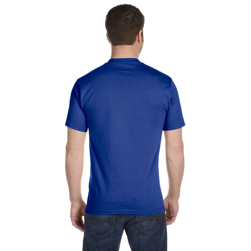 Hanes Men's Deep Royal 6.1 oz. Beefy-T
