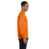 Hanes Men's Orange 6.1 oz Long-Sleeve Beefy-T