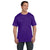 Hanes Men's Purple 6.1 oz. Beefy-T with Pocket