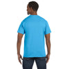 Hanes Men's Aquatic Blue 6.1 oz. Tagless T-Shirt