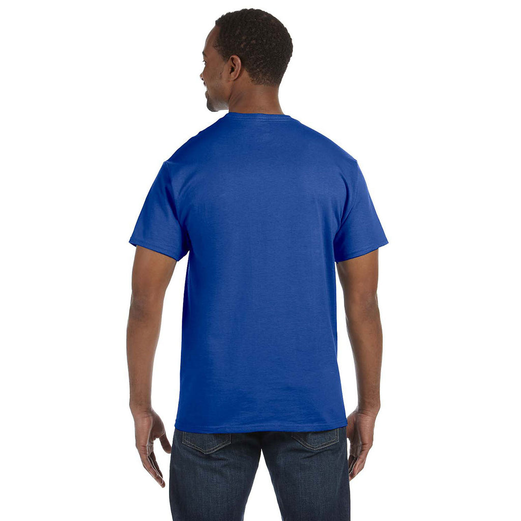 Hanes Men's Deep Royal 6.1 oz. Tagless T-Shirt