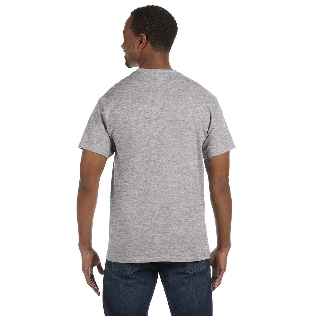 Hanes Men's Light Steel 6.1 oz. Tagless T-Shirt