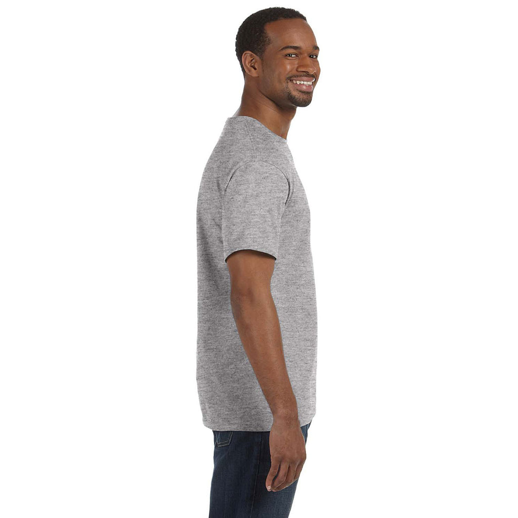 Hanes Men's Light Steel 6.1 oz. Tagless T-Shirt
