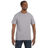 Hanes Men's Oxford Grey 6.1 oz. Tagless T-Shirt