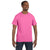 Hanes Men's Pink 6.1 oz. Tagless T-Shirt