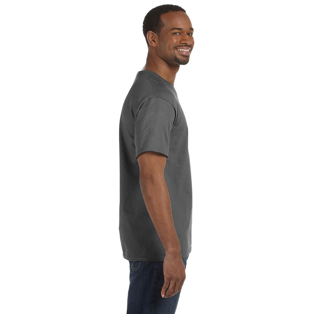 Hanes Men's Smoke Grey 6.1 oz. Tagless T-Shirt