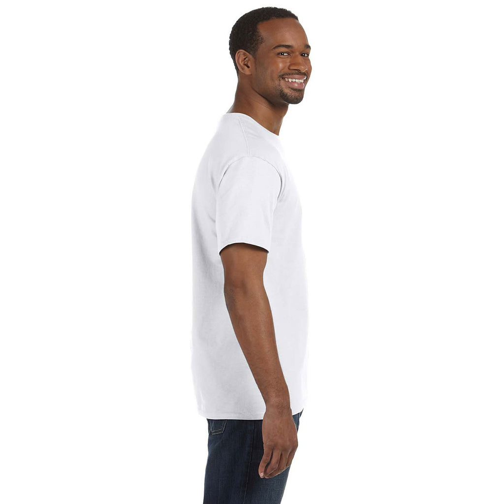 Hanes Men's White 6.1 oz. Tagless T-Shirt
