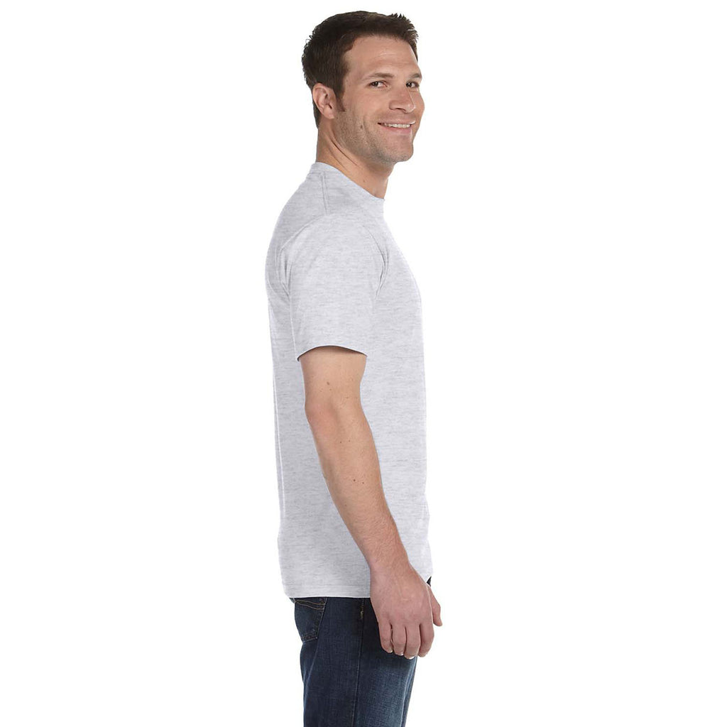 Hanes Men's Ash 5.2 oz. ComfortSoft Cotton T-Shirt