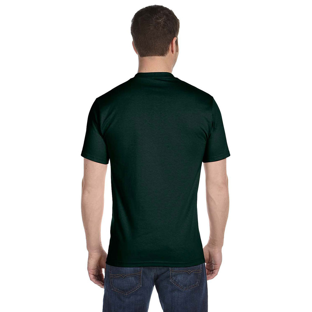 Hanes Men's Deep Forest 5.2 oz. ComfortSoft Cotton T-Shirt