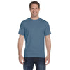 Hanes Men's Denim Blue 5.2 oz. ComfortSoft Cotton T-Shirt