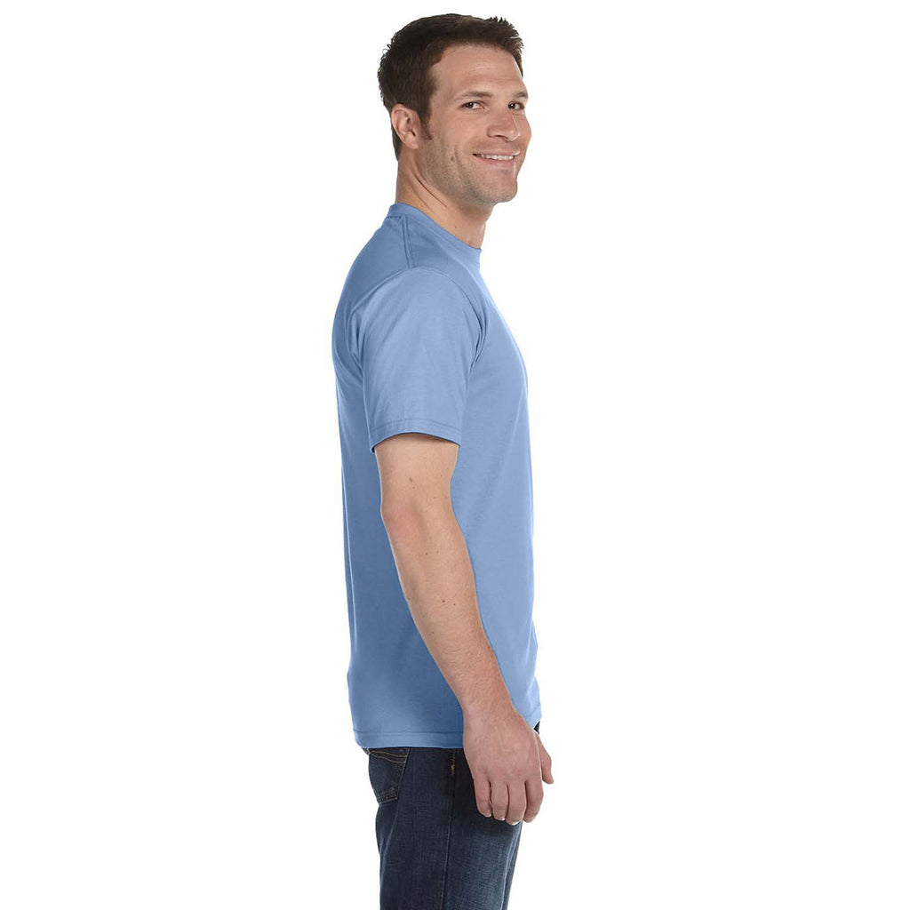 Hanes Men's Light Blue 5.2 oz. ComfortSoft Cotton T-Shirt