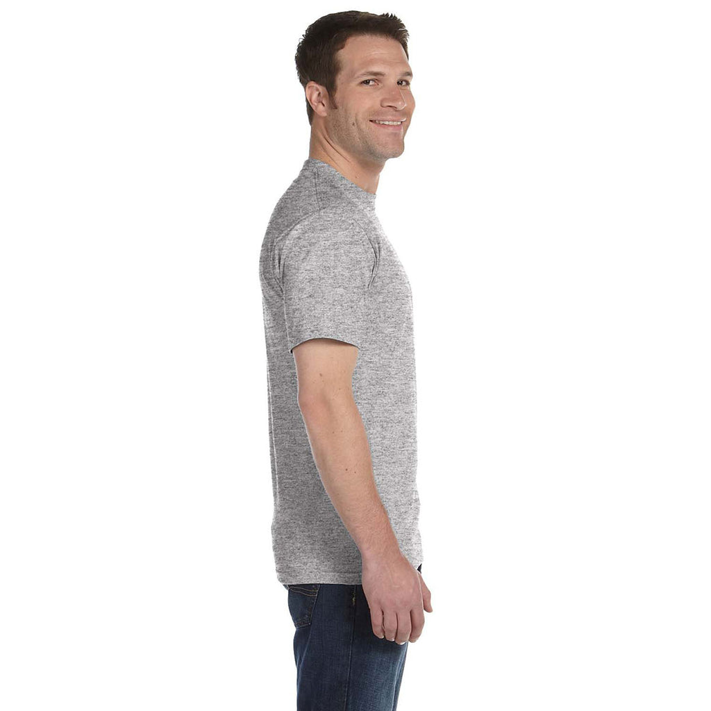 Hanes Men's Light Steel 5.2 oz. ComfortSoft Cotton T-Shirt