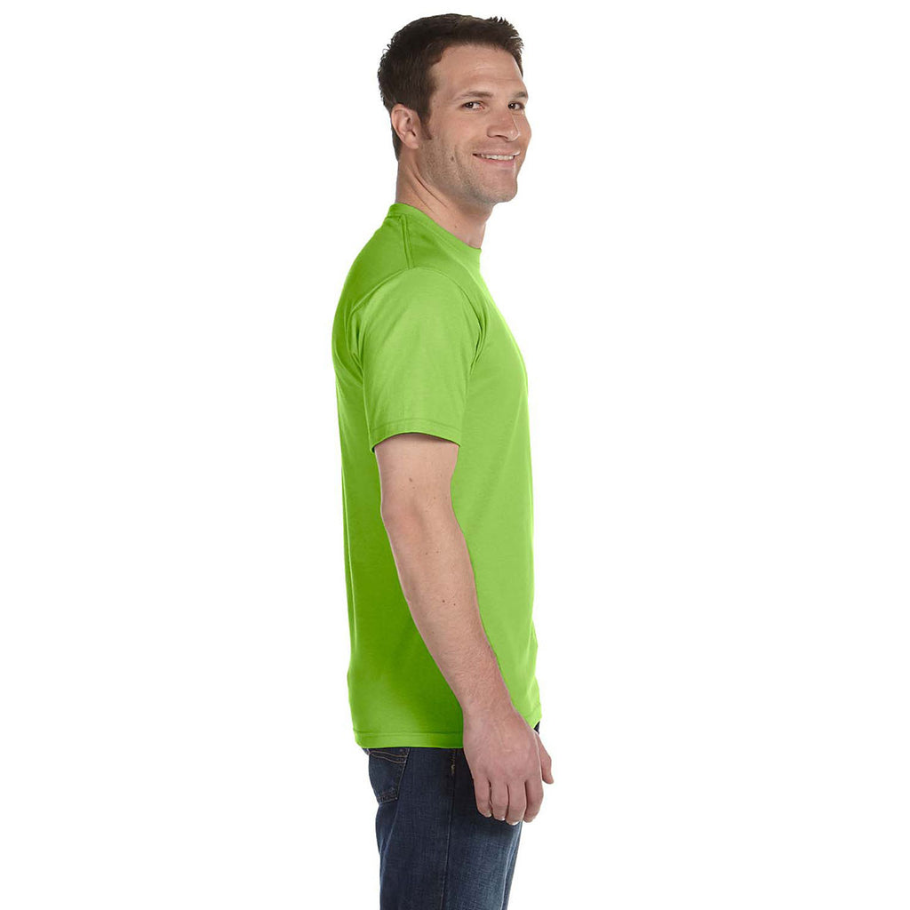 Hanes Men's Lime 5.2 oz. ComfortSoft Cotton T-Shirt