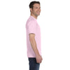 Hanes Men's Pale Pink 5.2 oz. ComfortSoft Cotton T-Shirt