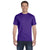 Hanes Men's Purple 5.2 oz. ComfortSoft Cotton T-Shirt