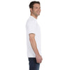 Hanes Men's White 5.2 oz. ComfortSoft Cotton T-Shirt
