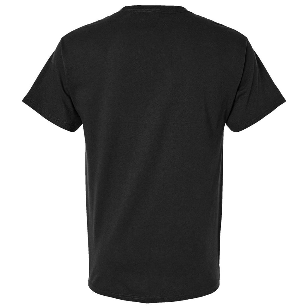 Hanes Unisex Black Essential-T Pocket T-Shirt