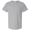 Hanes Unisex Light Steel Essential-T Pocket T-Shirt
