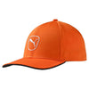 Puma Golf Vibrant Orange/White Cat Patch 2.0 Adjustable Cap
