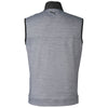 Puma Golf Men's Puma Black/Quiet Shade Heather Cloudspun Colorblock Vest