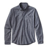 Patagonia Men's Navy Blue Long Sleeved Bluffside Shirt