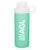 H2Go Aquamarine Zen Glass Bottle 20oz