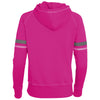Augusta Women's Power Pink/White/Graphite Spry Hoodie