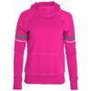 Augusta Women's Power Pink/White/Graphite Spry Hoodie