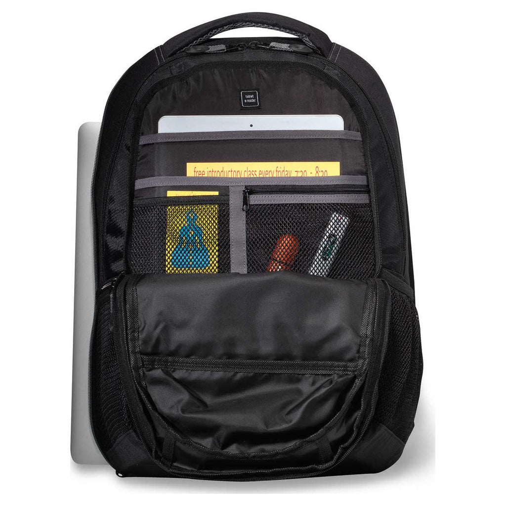 Gemline Black Capital Computer Backpack
