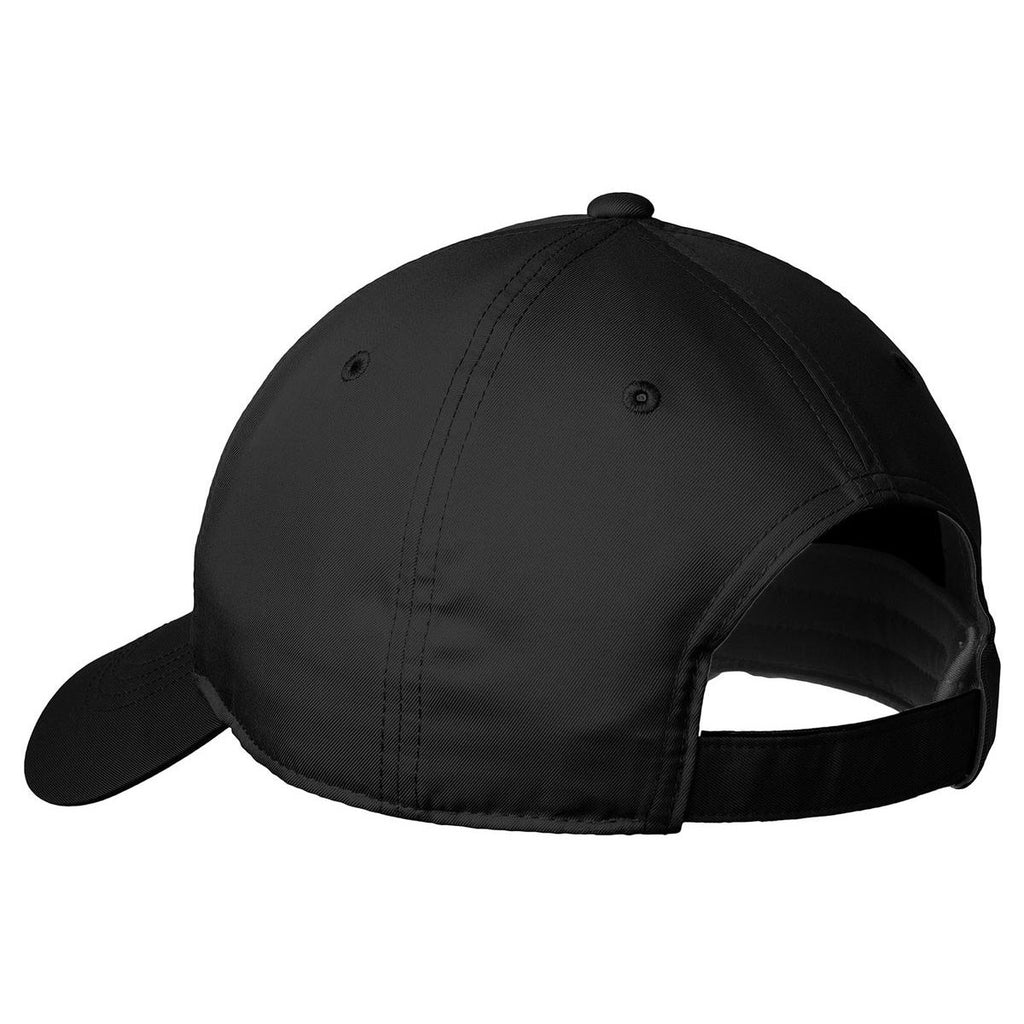 schrijven bestuurder Cyclopen Custom Logo Nike Golf Black Dri-FIT Swoosh Front Cap | Add Your Logo