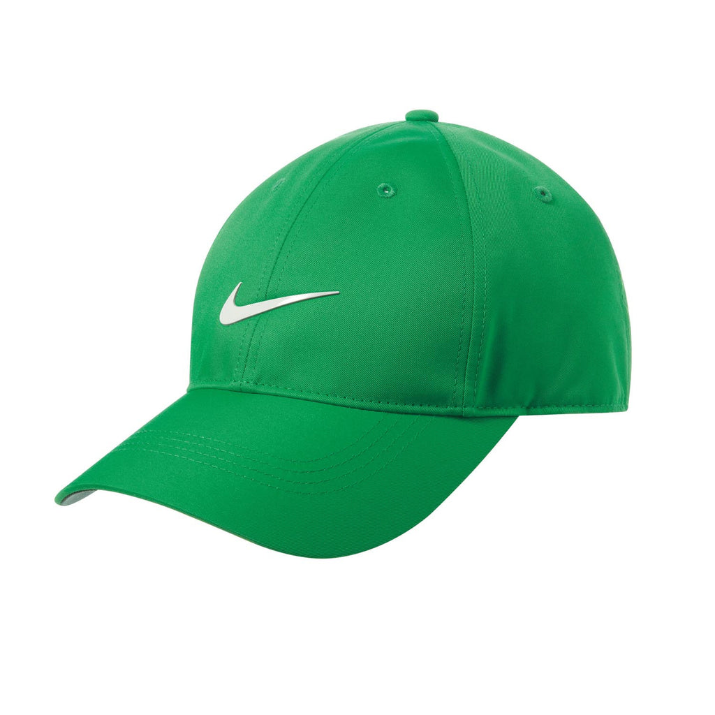 Spiller skak skotsk Kreta Custom Nike Golf Green Dri-FIT Swoosh Front Cap | Branded Nike Cap