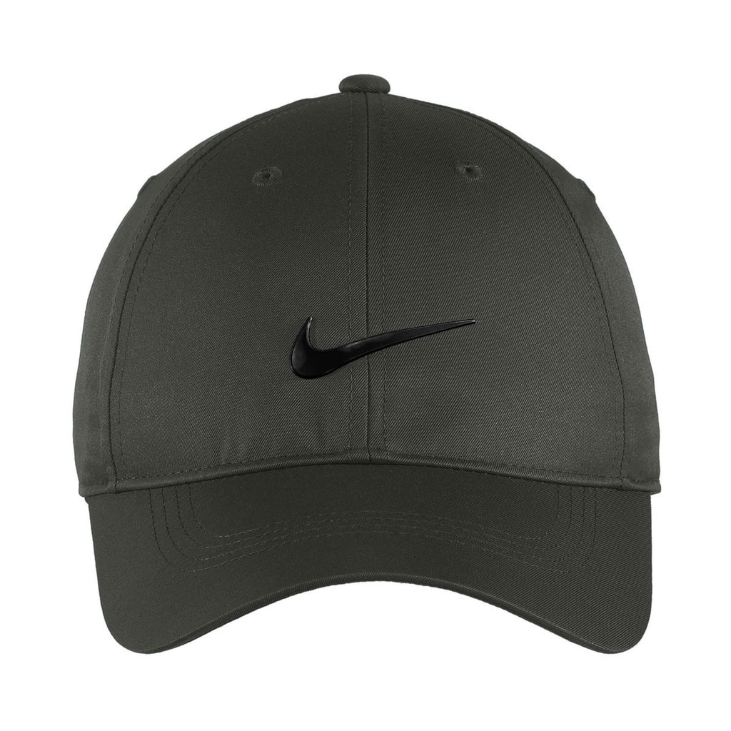 Nike Charcoal Grey Dri-FIT Swoosh Front Cap