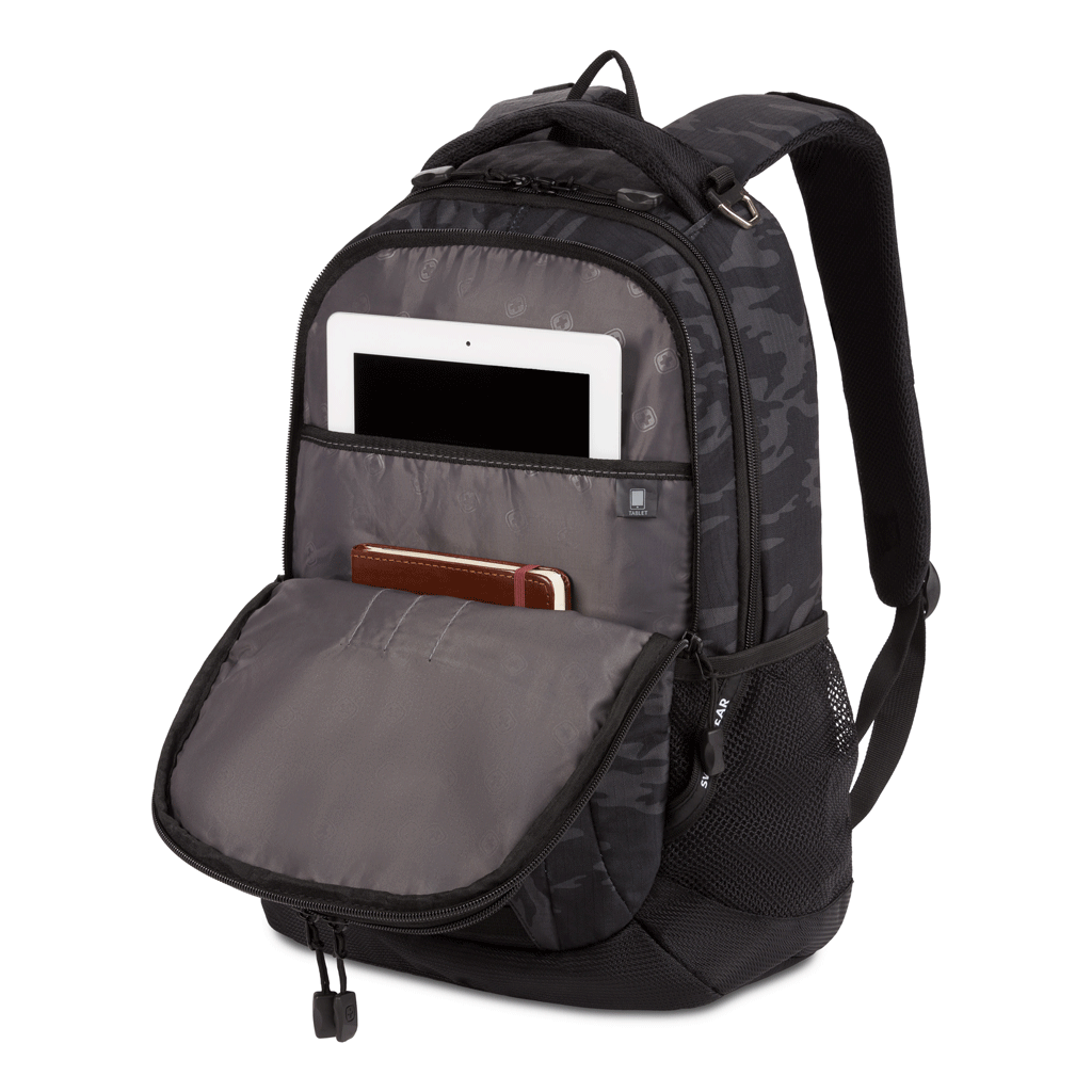 Swissgear Black Camo Laptop Backpack