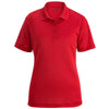 Edwards Women's Red Mini-Pique Snag-Proof Polo