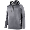 Augusta Sportswear Men's Graphite/Black Mod Camo Hooded Pullover Sweatshirt