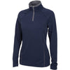 Charles River Women's Navy/Grey Fusion Pullover