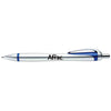 Hub Pens Blue Veracruz Chrome Pen