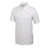 Puma Golf Men's White Tech Polo - Left Chest Logo