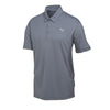Puma Golf Men's Folkstone Gray Tech Polo - Left Chest Logo